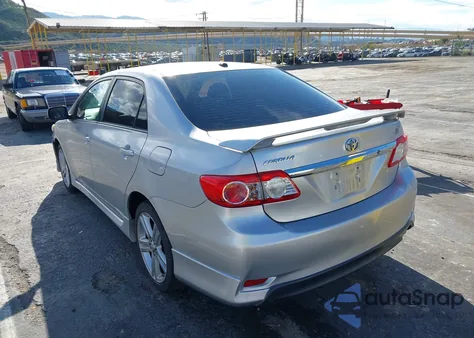 2013 Toyota Corolla S from USA, damaged, VIN 5YFBU4EE6DP120258